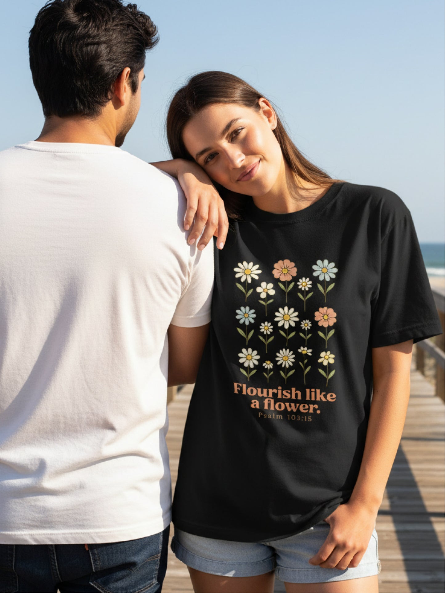 Flourish like a flower shirt