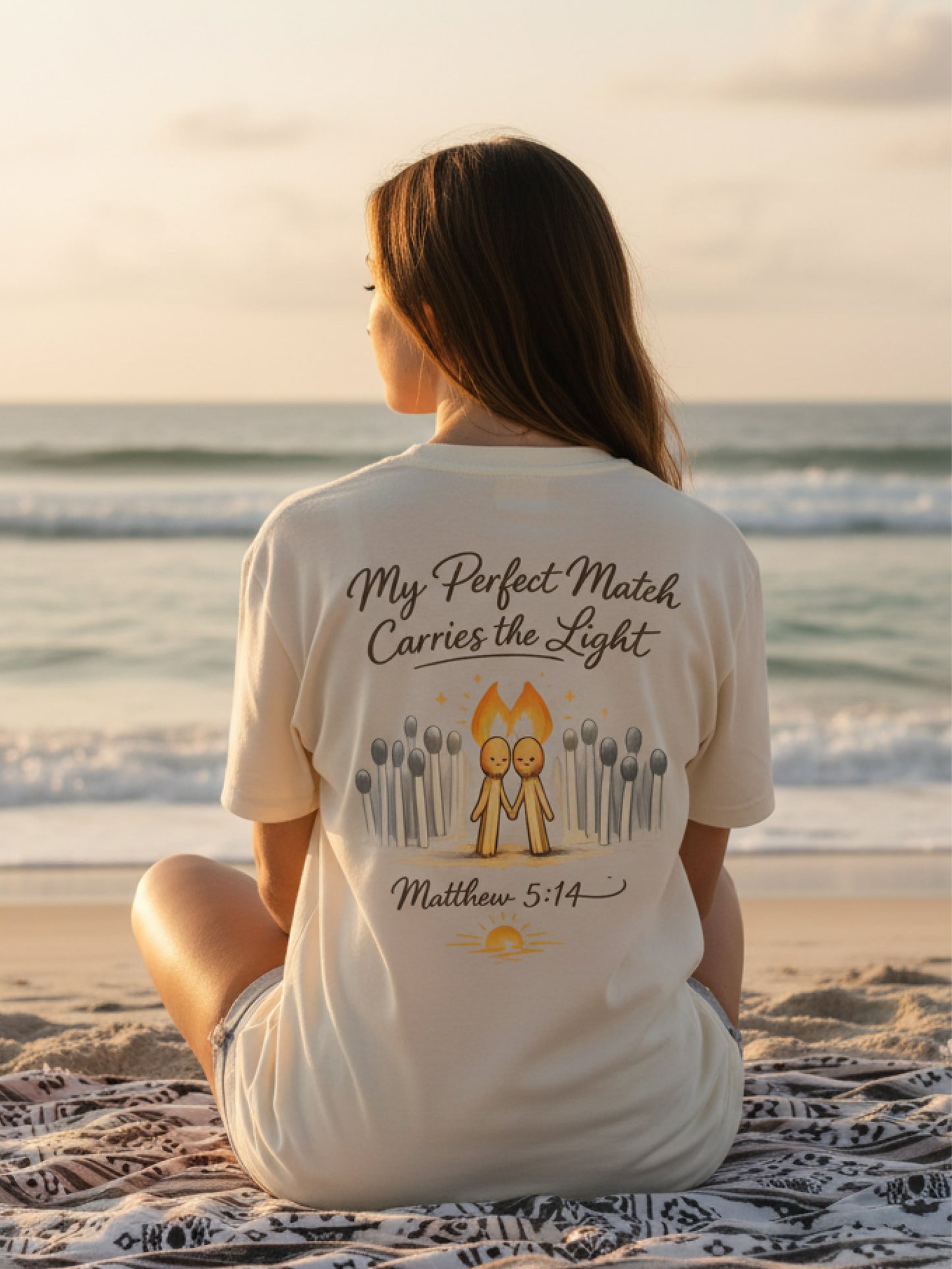 My Perfect Match Christian Couple Tee