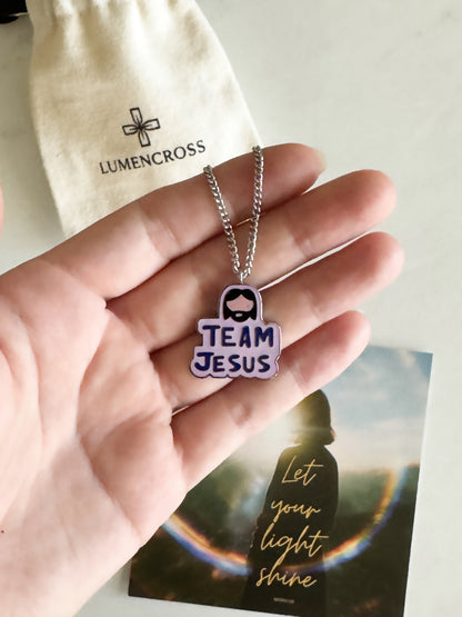 youth group christian necklace gift stainless steel