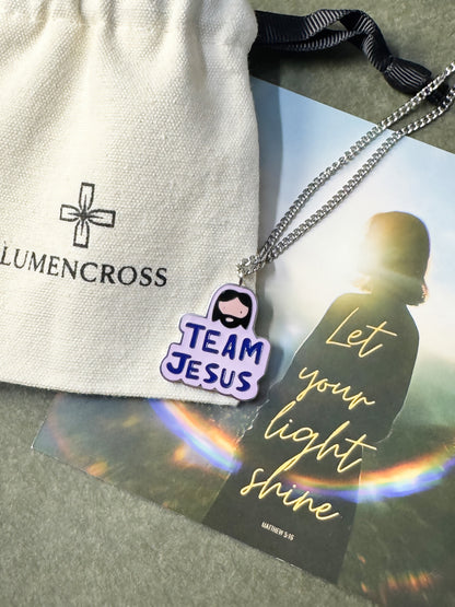 youth group christian necklace gift stainless steel