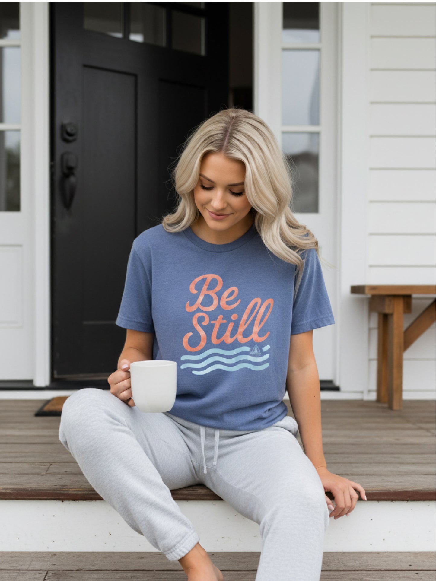 Be Still and Know That I Am God Shirt | Christian T Shirt for Women | Bible Verse Tee