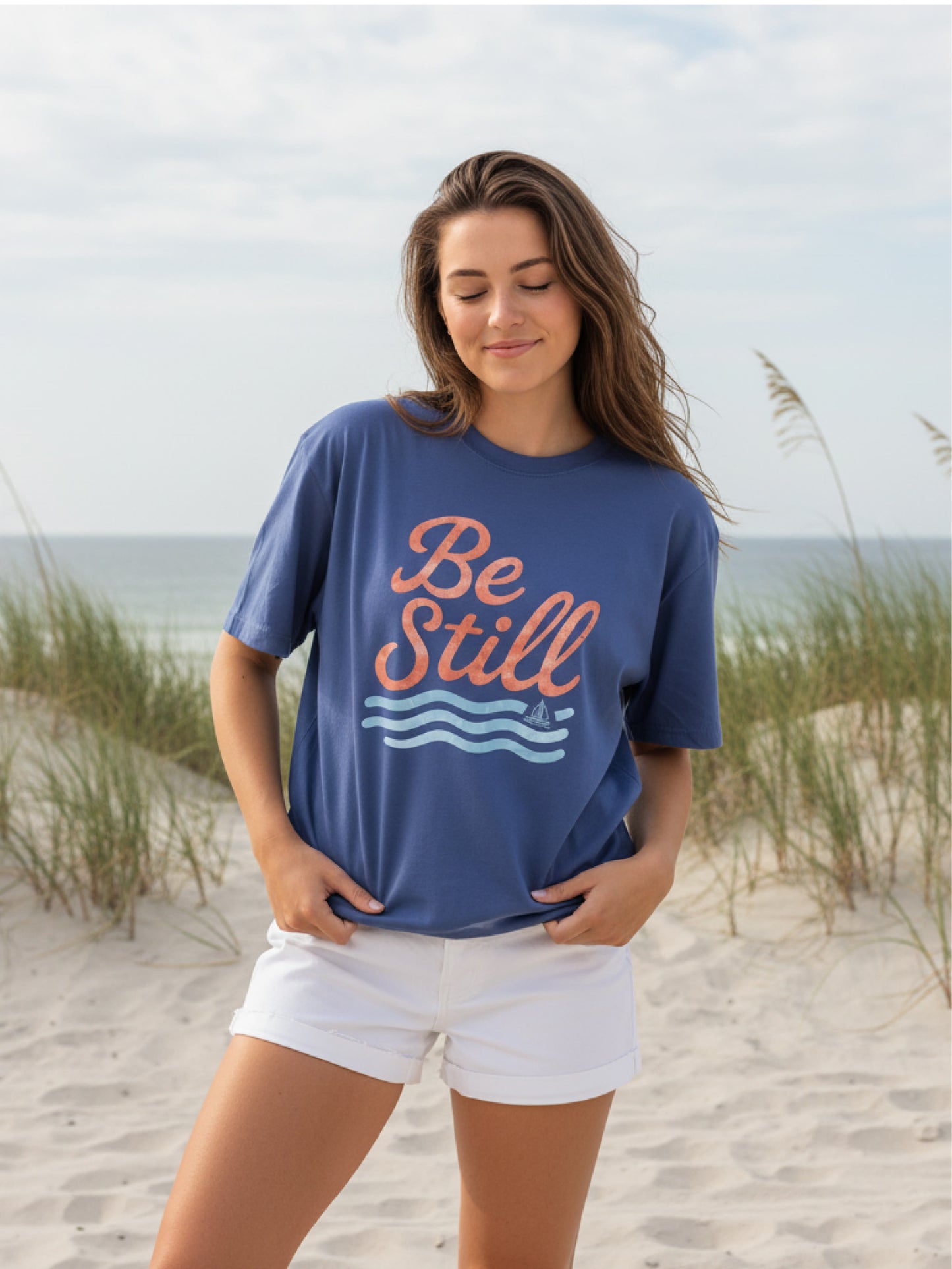 Be Still and Know That I Am God Shirt | Christian T Shirt for Women | Bible Verse Tee