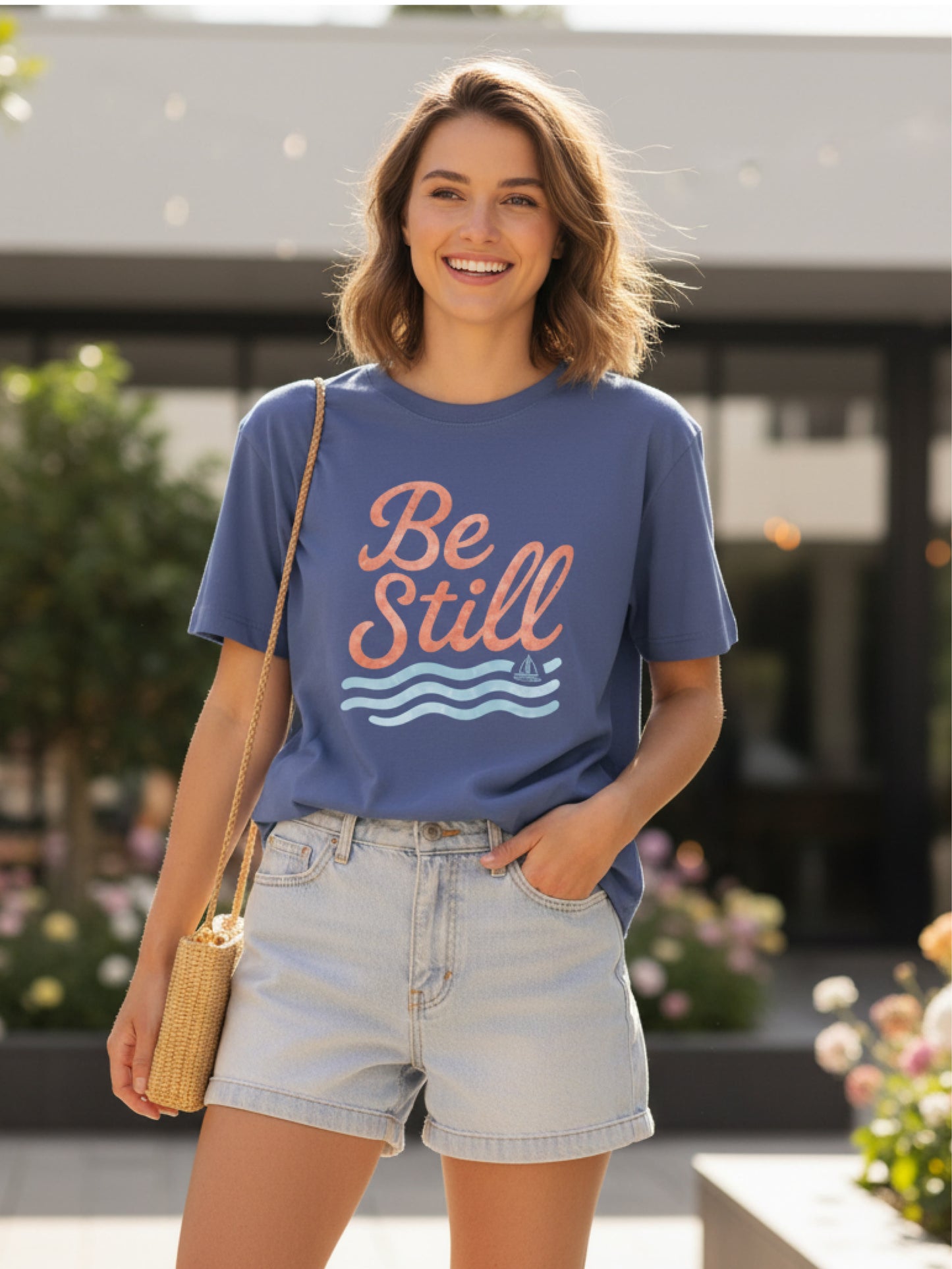 Be Still and Know That I Am God Shirt | Christian T Shirt for Women | Bible Verse Tee