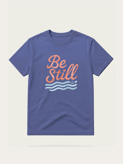 Be Still and Know That I Am God Shirt | Christian T Shirt for Women | Bible Verse Tee