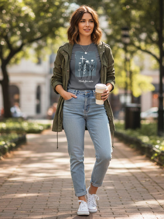 Bible Quote T Shirts Made For More Christian Floral Tee