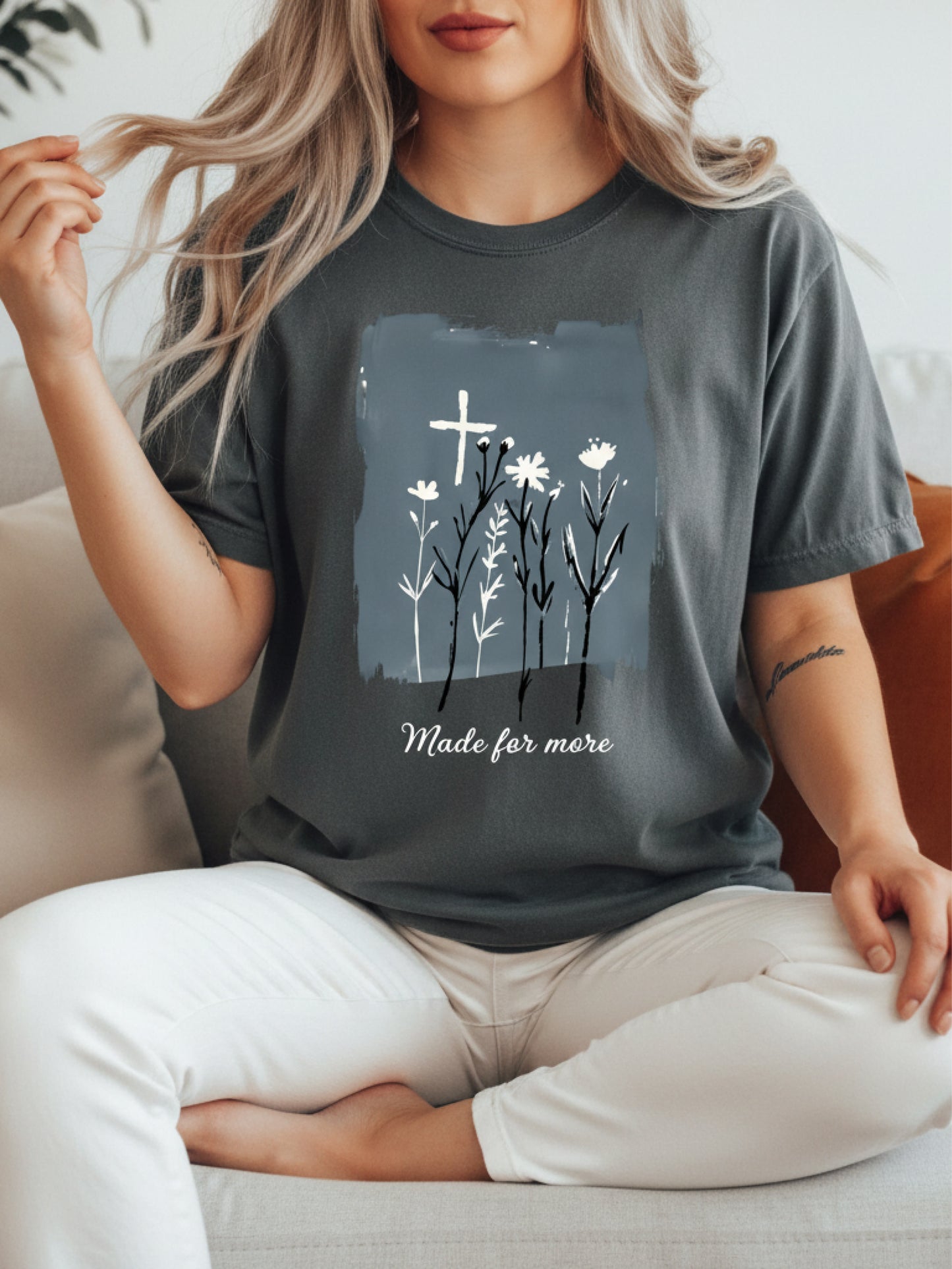 Bible Quote T Shirts Made For More Christian Floral Tee