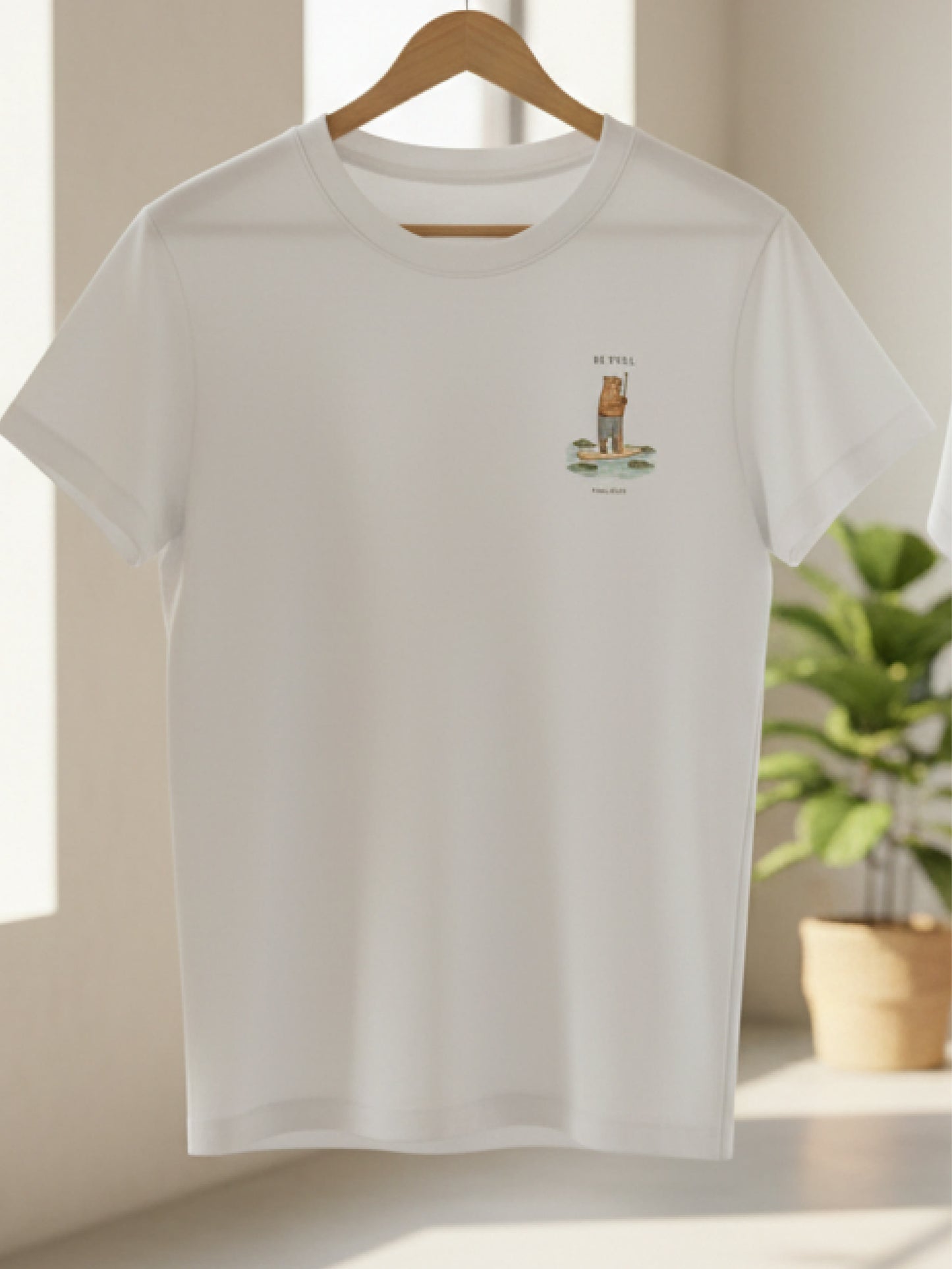 Cool Christian T Shirt Funny Be Still Capybara Tee