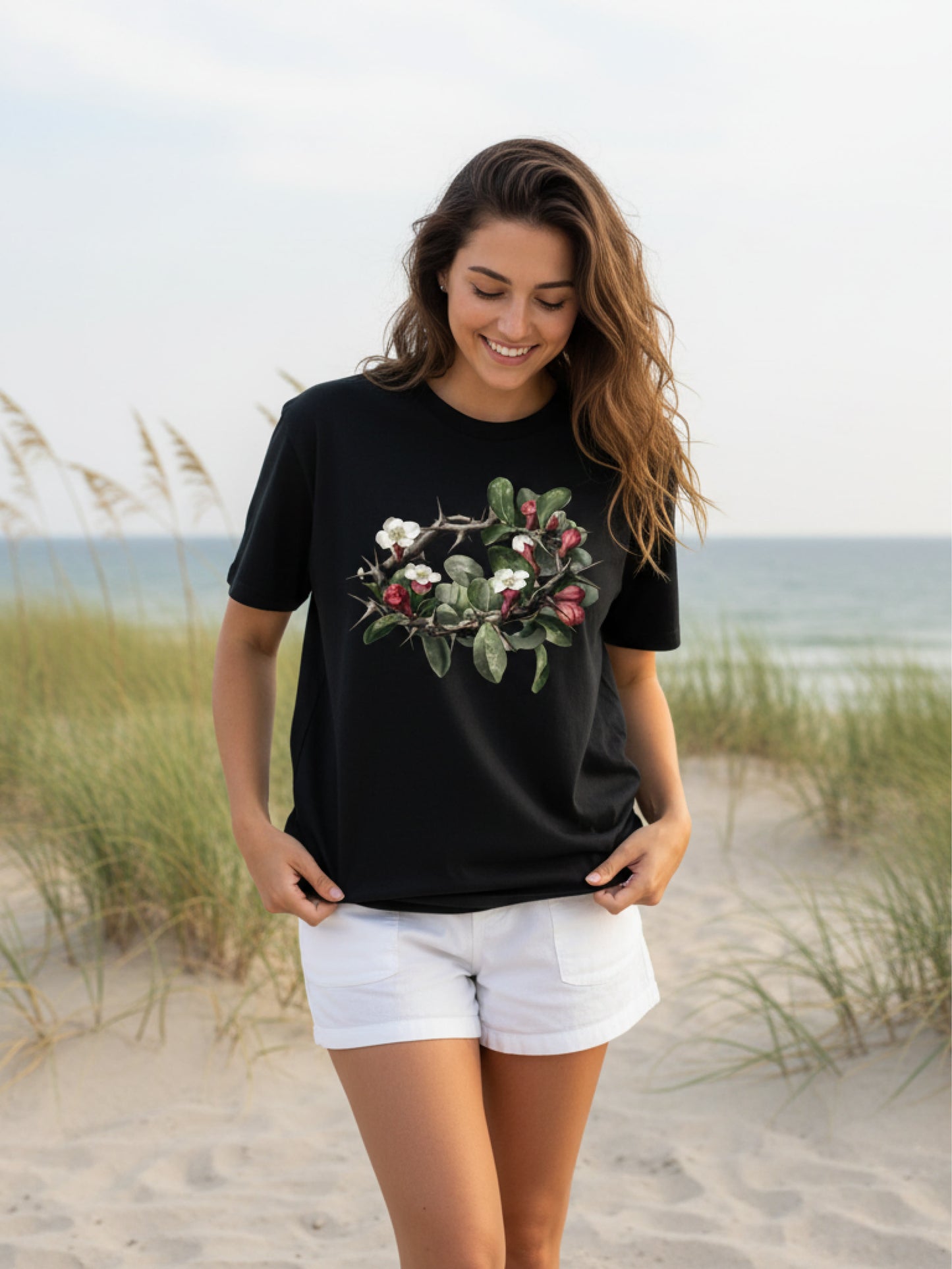 Crown of Thorns Shirt Jesus T  Shirt