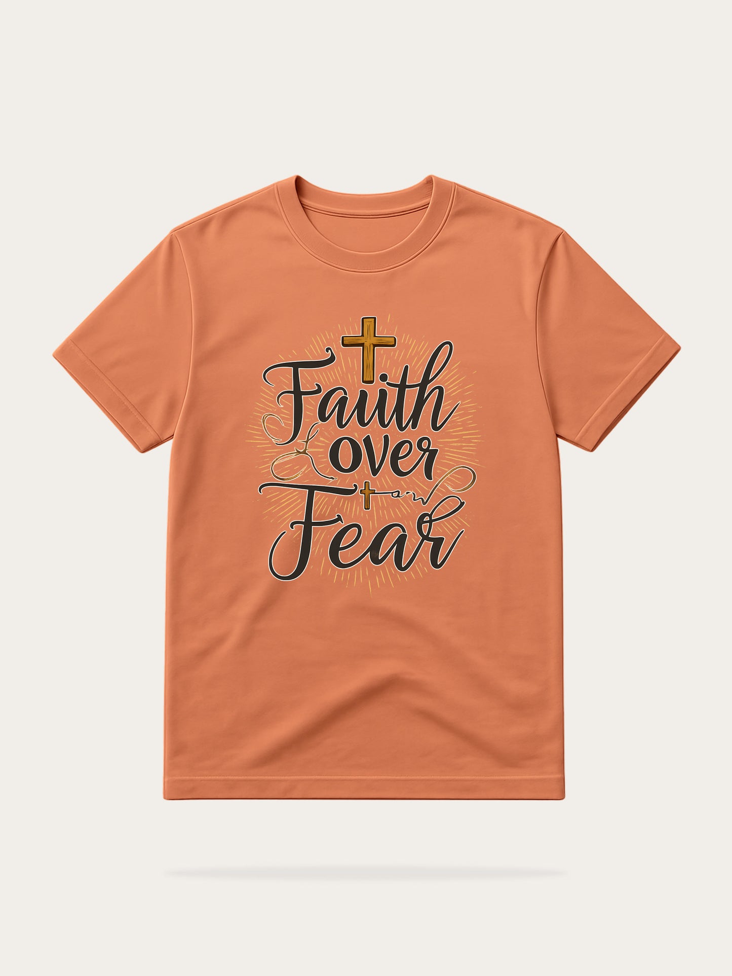 Faith Over Fear T-Shirt – Inspirational Christian T-Shirt