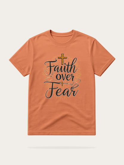 Faith Over Fear T-Shirt – Inspirational Christian T-Shirt