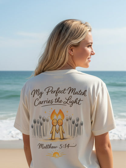 My Perfect Match Christian Couple Tee