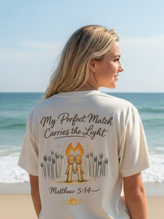 My Perfect Match Christian Couple Tee